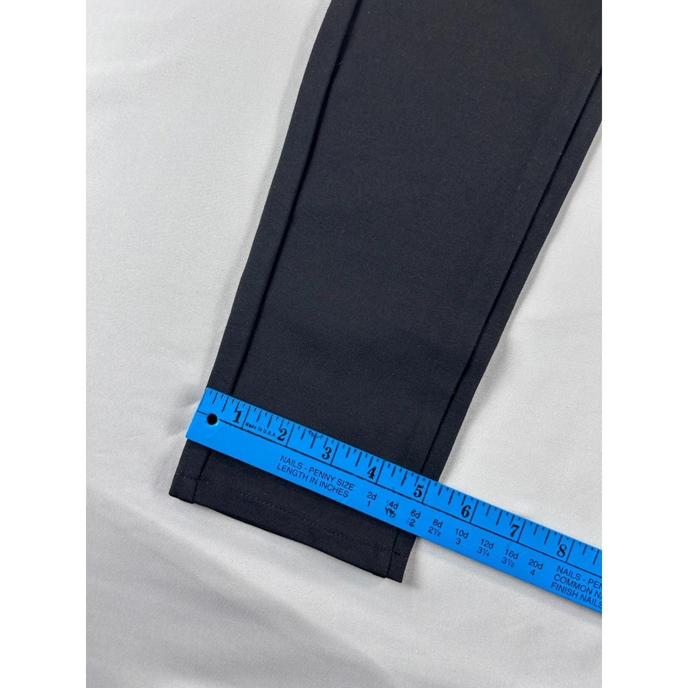 A New Day Women Large Skinny Pants Black High Rise Stretch Slim Fit Zip Pockets - Picture 11 of 15